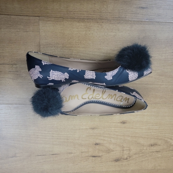 Sam Edleman Raddie Pointed Toe with PomPom - Picture 10 of 16